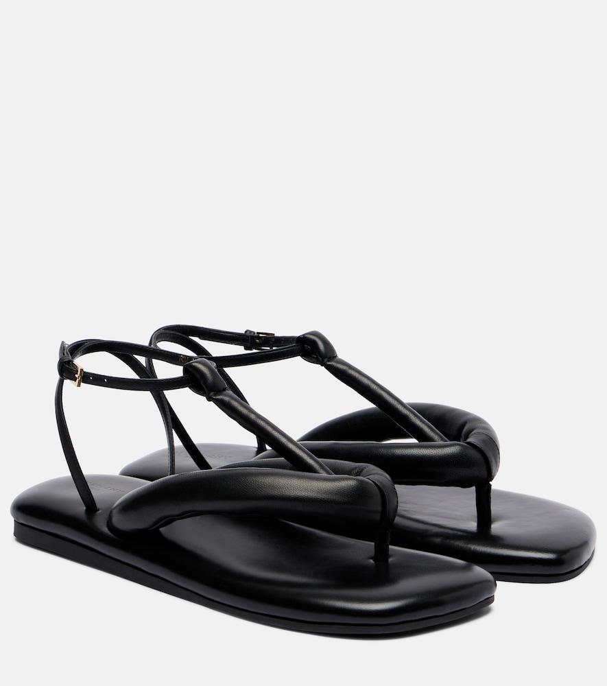 givenchy boudoir leather thong sandals