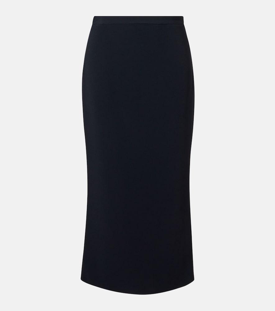 givenchy cady crêpe pencil skirt