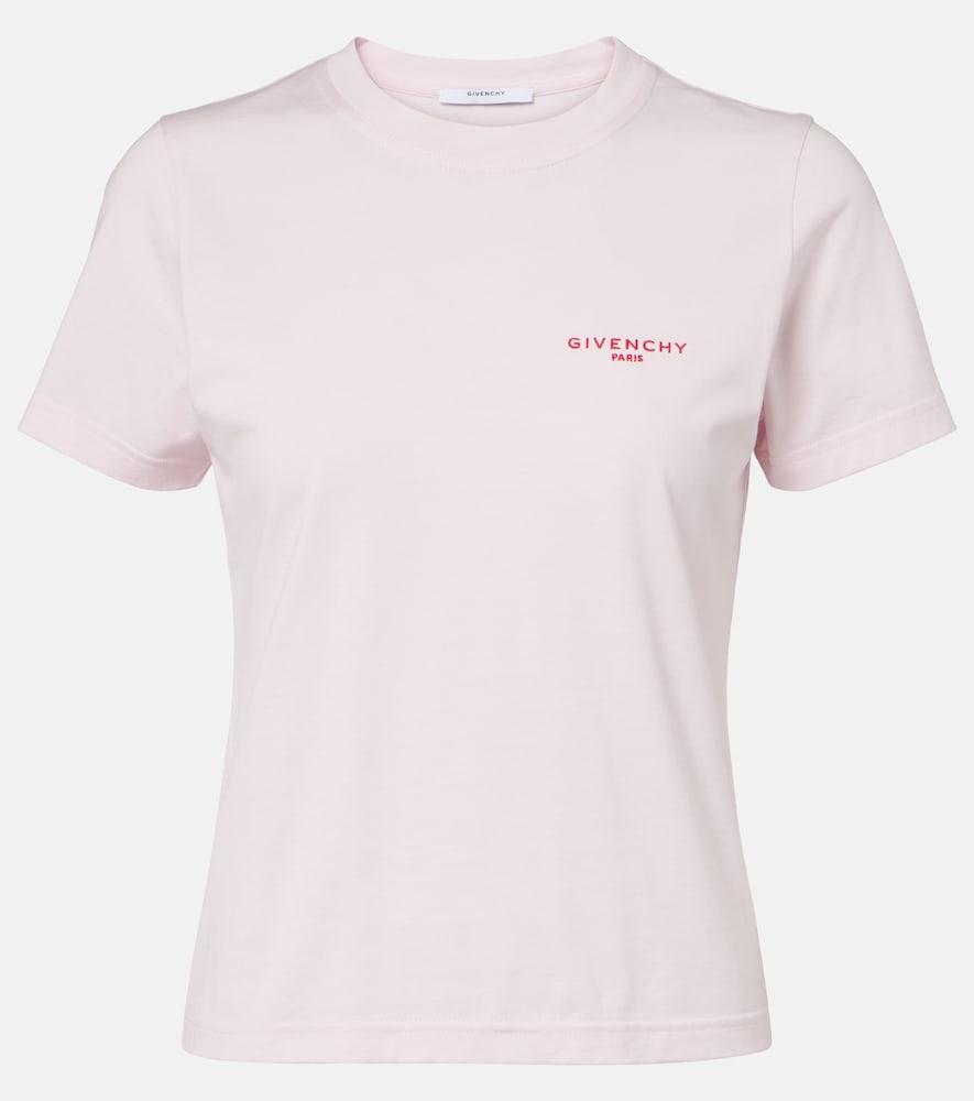 givenchy cotton jersey t-shirt