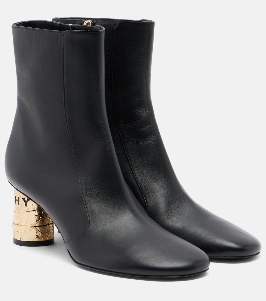 givenchy tape leather ankle boots