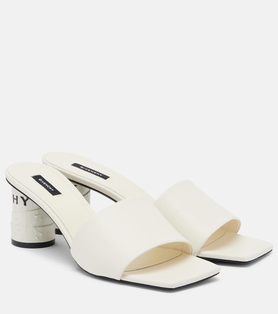 givenchy tape leather mules
