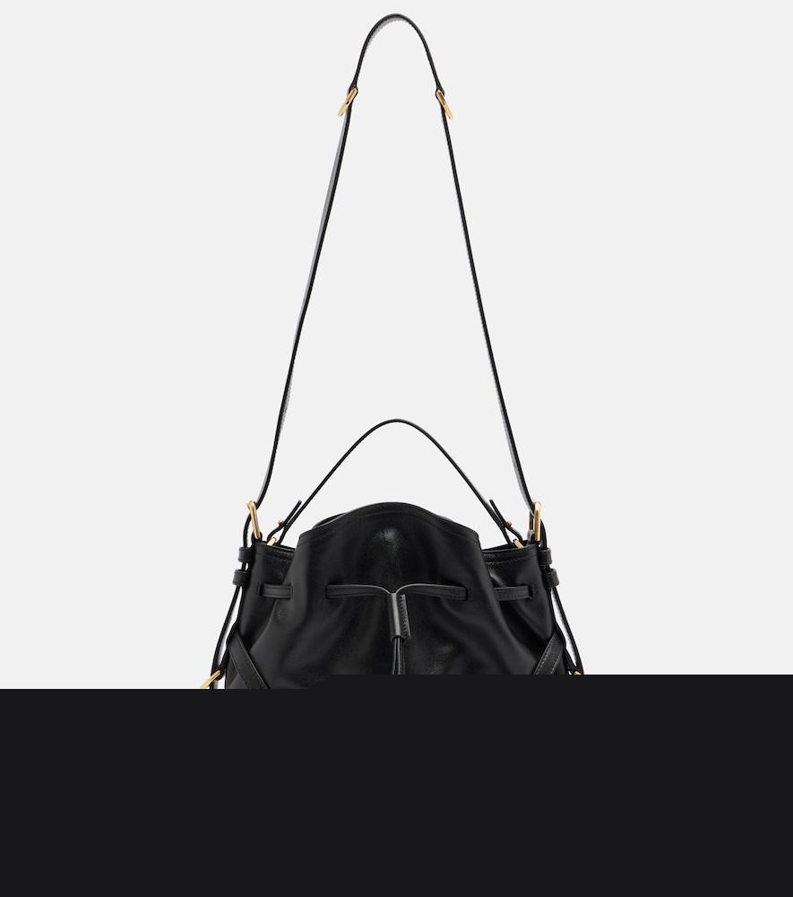 givenchy voyou bucket small leather shoulder bag