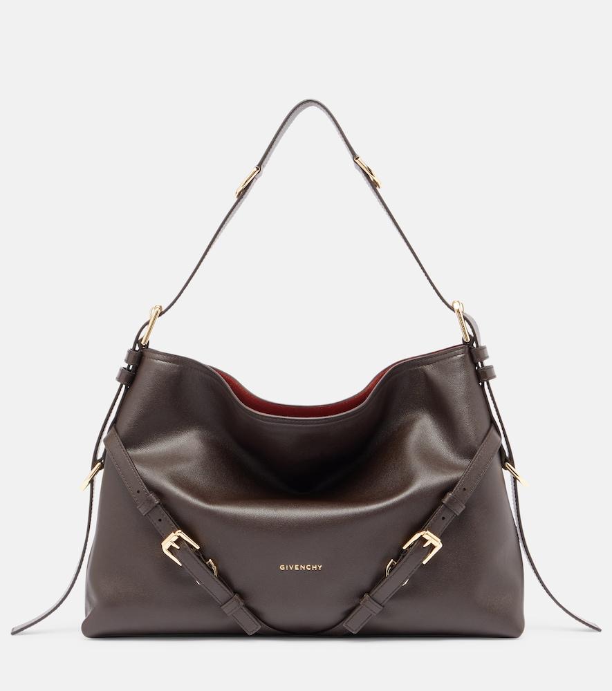 givenchy voyou medium leather shoulder bag