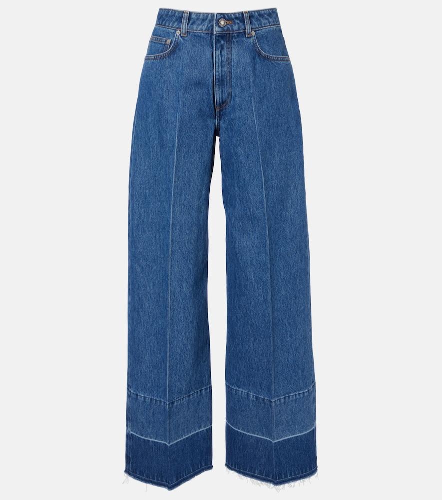 givenchy wide-leg jeans