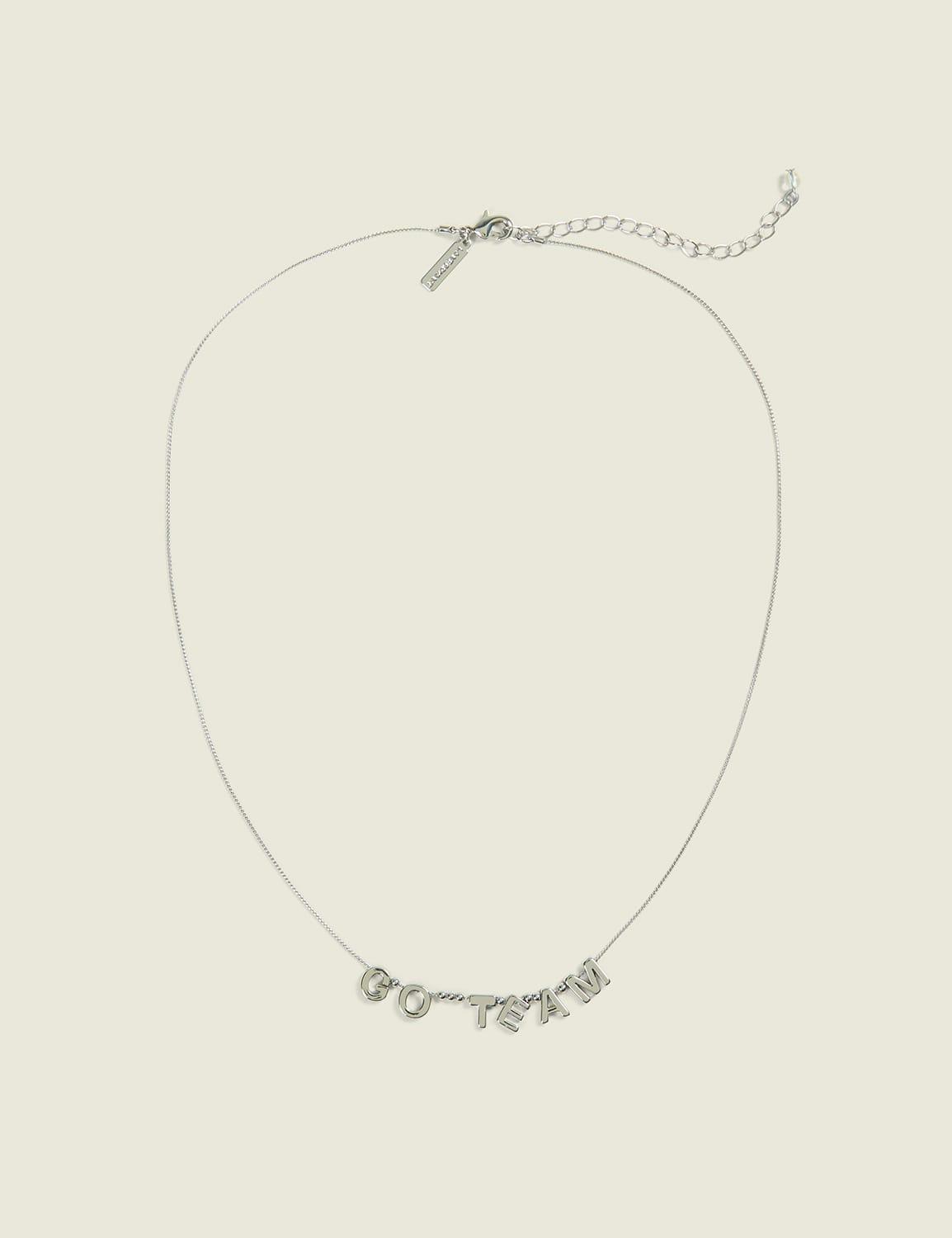 go team necklace