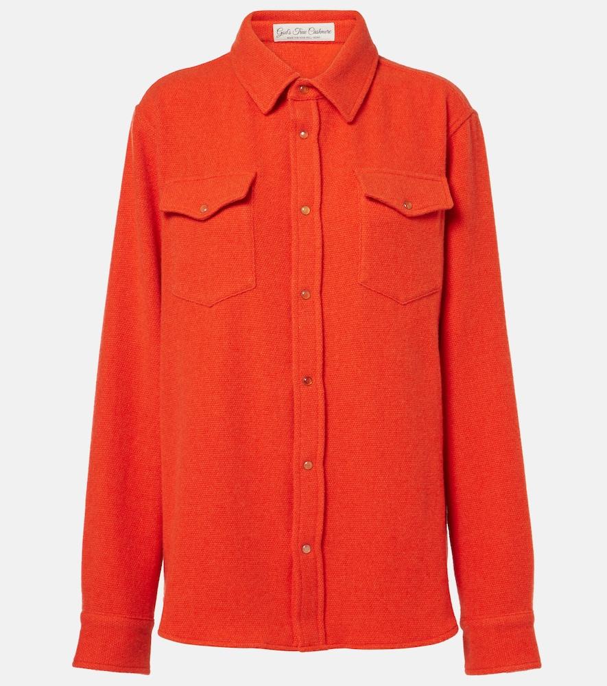 god's true cashmere fire cashmere shirt