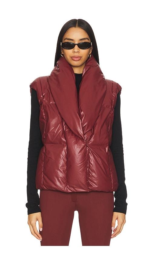goldbergh balou bodywarmer in burgundy. - size 34/2 (also in 36/4, 38/6, 40/8, 42/10)