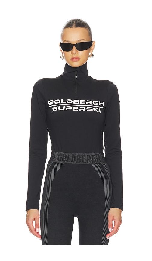 goldbergh elisa ski bodysuit in black. - size l (also in m)