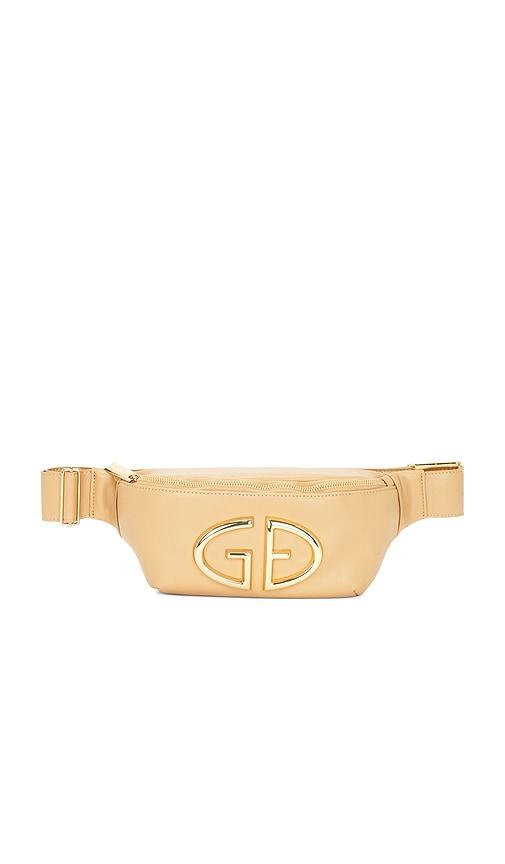 goldbergh gioia fanny pack in tan.