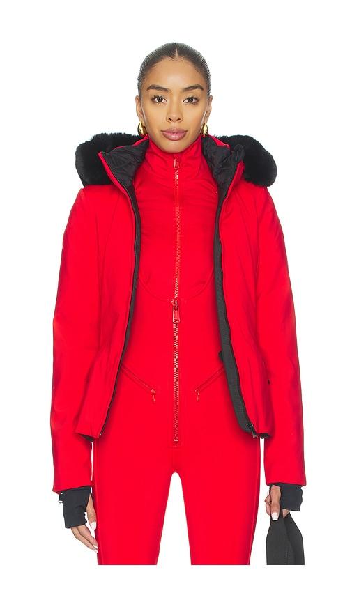 goldbergh hida ski jacket in red. - size 34 (also in 36, 40)