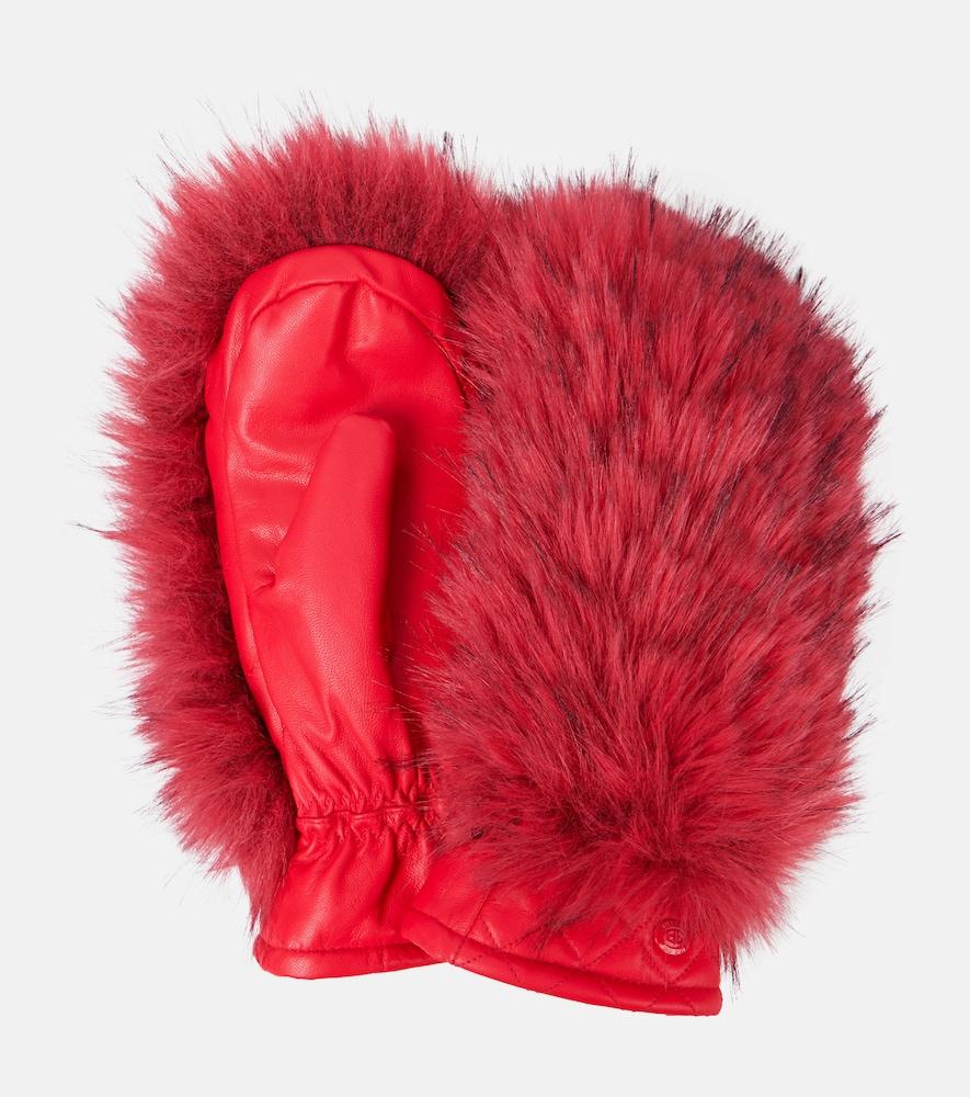 goldbergh hill leather ski mittens