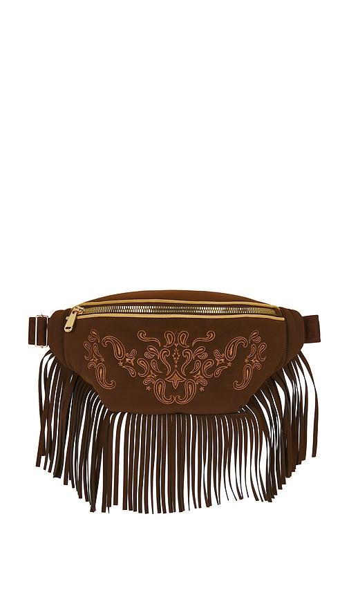 goldbergh hina fanny pack in brown.