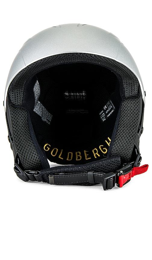 goldbergh khloe helmet in metallic silver. - size l/xl (also in s/m)