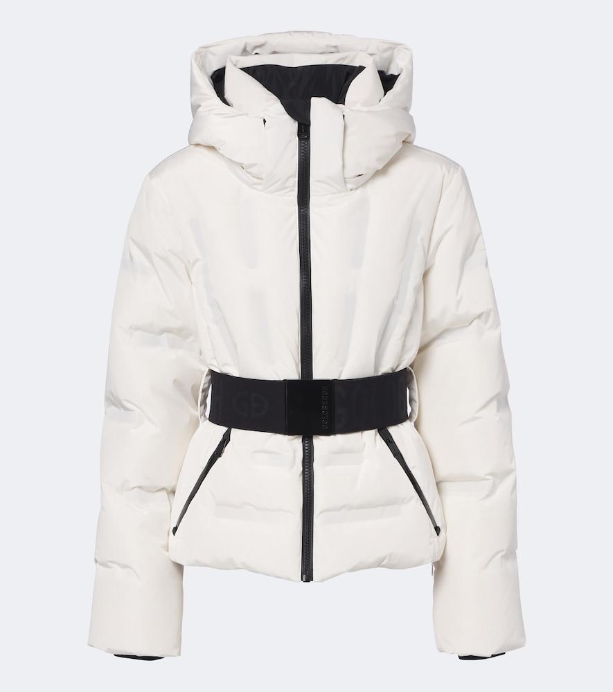goldbergh umi belted hooded ski jacket
