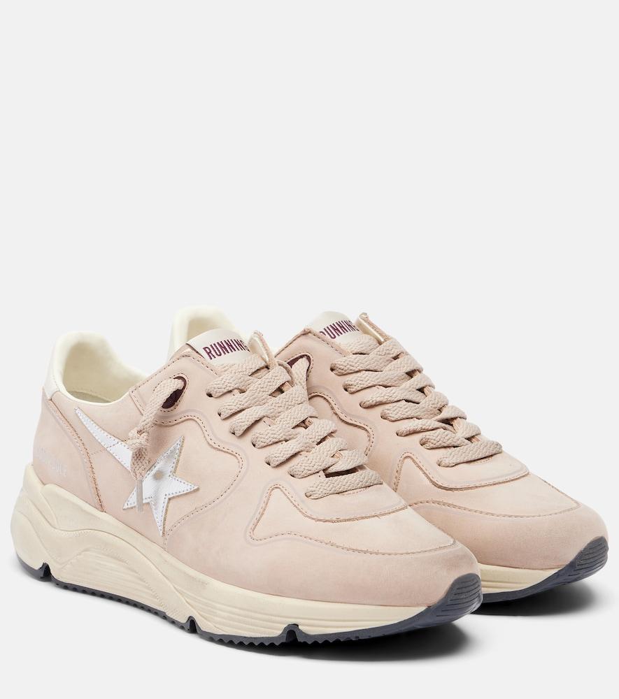 golden goose running sole leather sneakers