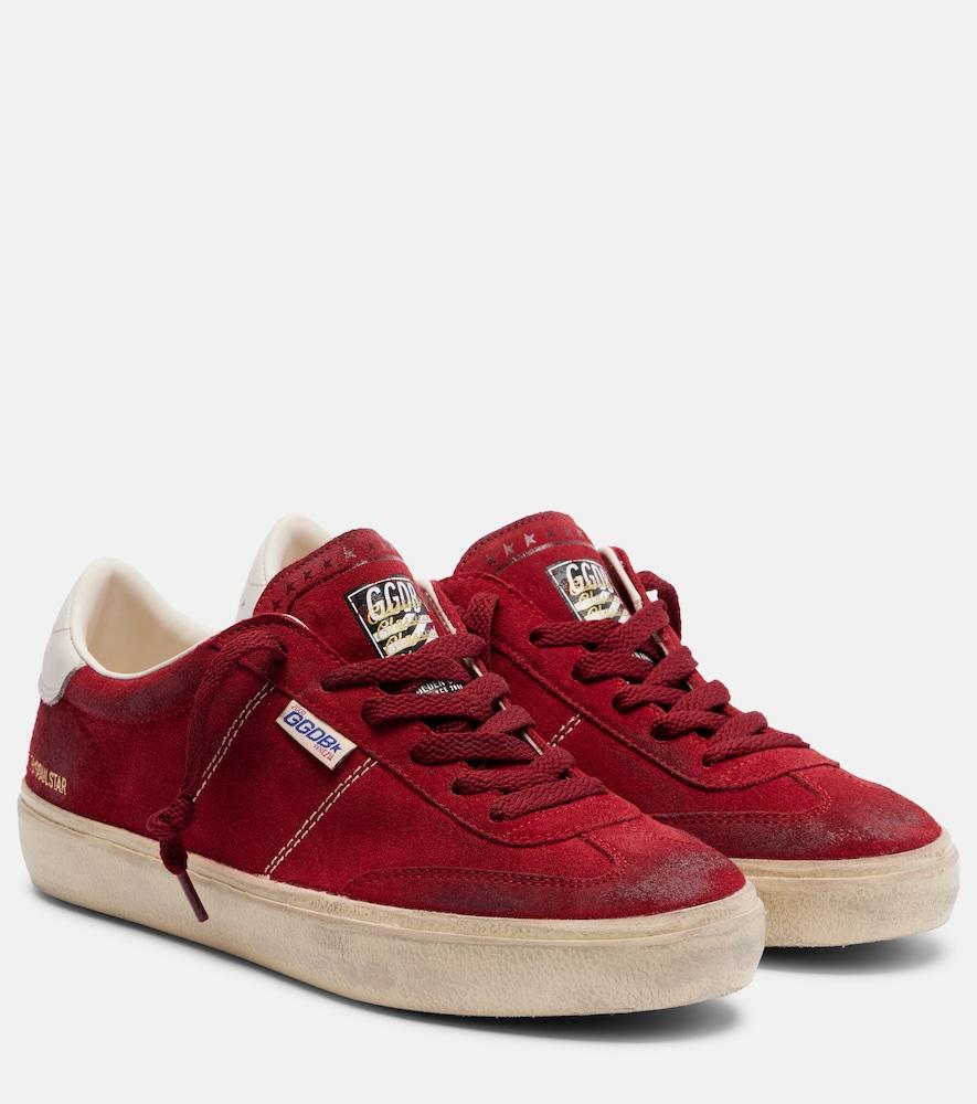 golden goose soul star suede sneakers