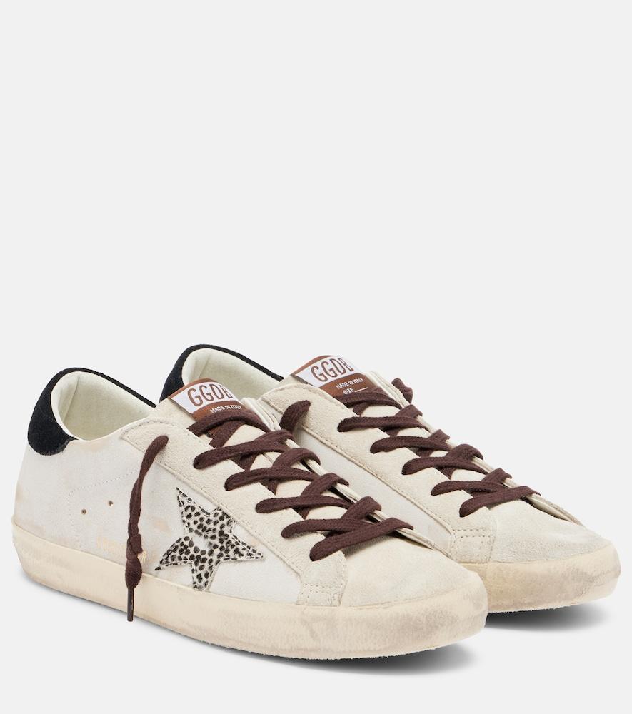 golden goose super-star leather sneakers