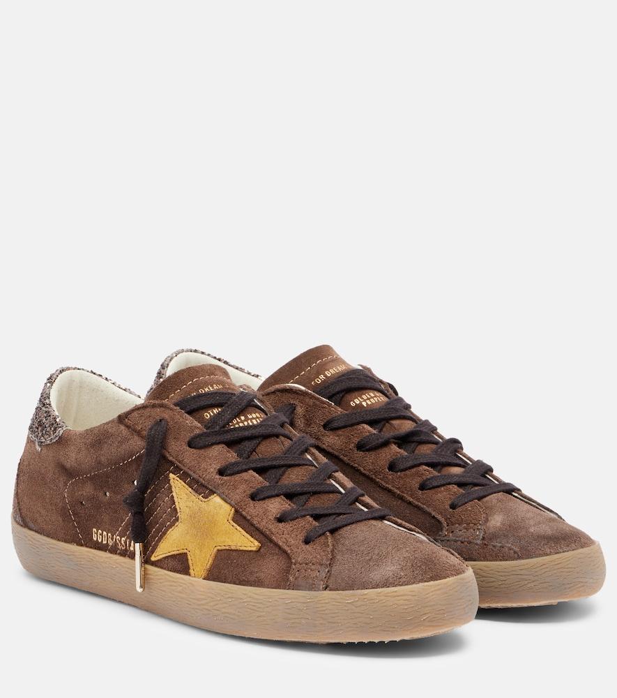 golden goose super-star suede sneakers