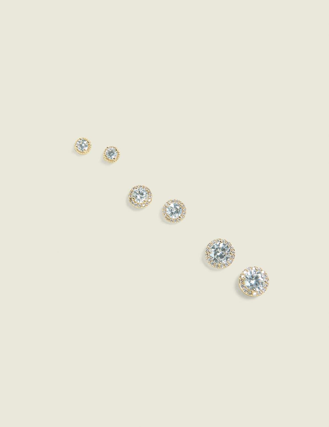 goldtone graduated stud pack