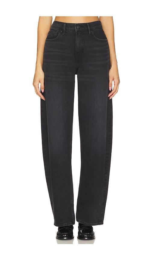 good american good barrel jeans in black. - size 14 (also in 16, 2, 8)