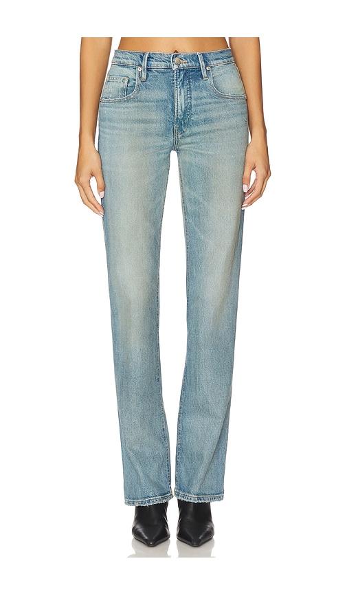 good american good standard petite bootcut jeans in blue. - size 10p (also in 12p, 6p, 8p)