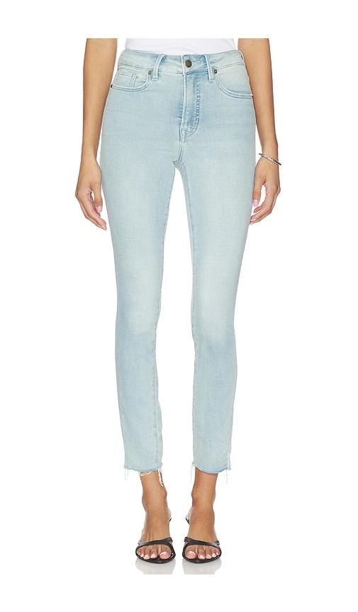 good american soft tech good legs skinny jeans in blue. - size 12 (also in 2, 4, 6, 8)