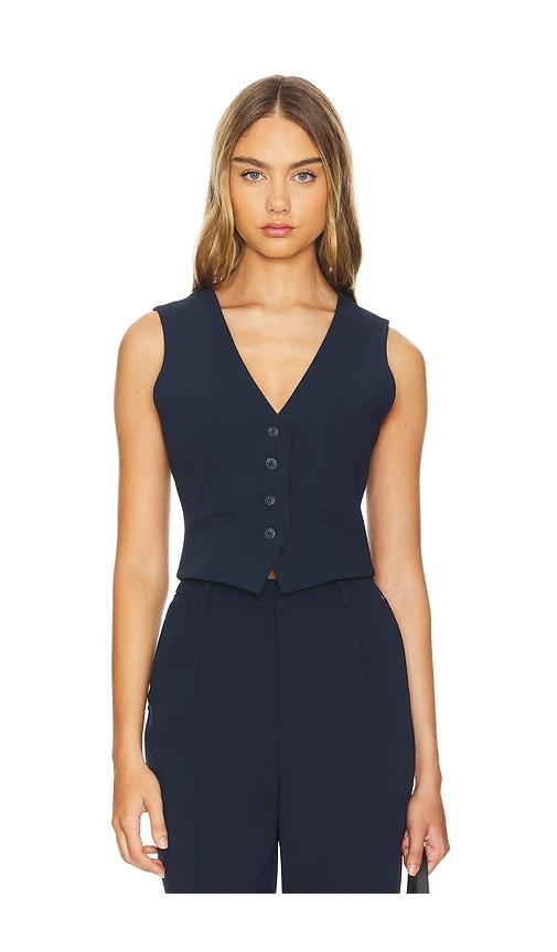 good american vest in navy. - size 5x (also in m)