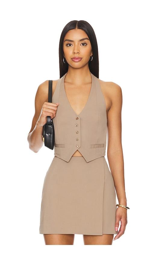 good american vest in tan. - size 5x (also in xl)