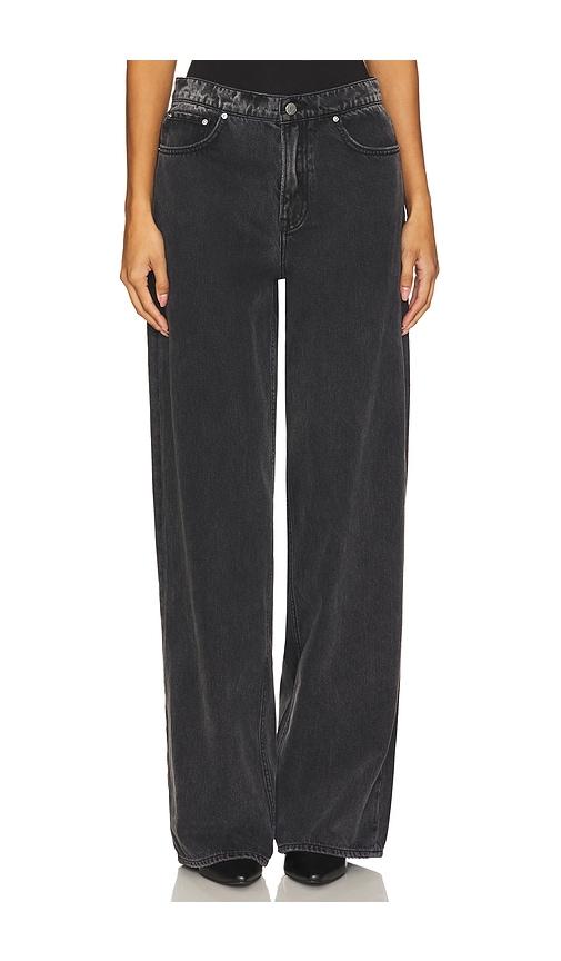 grlfrnd angelina baggy slouchy jeans in black. - size 23 (also in 27)