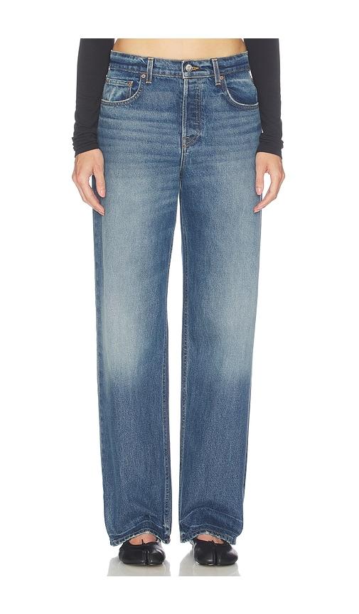 grlfrnd bella low rise boyfriend in blue. - size 23 (also in 24, 25, 26, 27, 28, 29, 30, 31, 32)