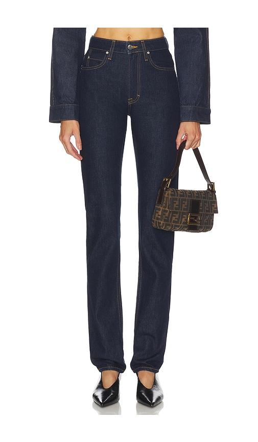 grlfrnd cigarette jean in blue. - size 24 (also in 25, 26, 29, 30)