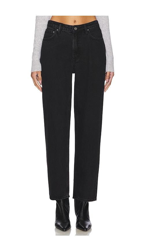 grlfrnd eva relaxed 90's jeans in black. - size 23 (also in 24, 25, 26, 27, 28, 29, 32)