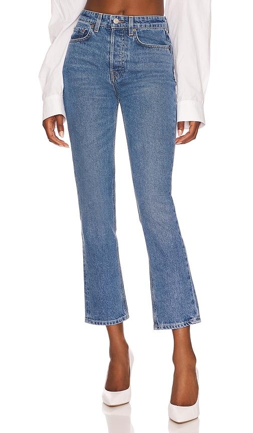 grlfrnd karolina high rise skinny in denim-medium. - size 31 (also in 32)