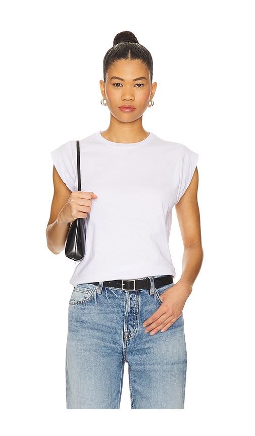 grlfrnd muscle tee in white. - size m (also in xl)