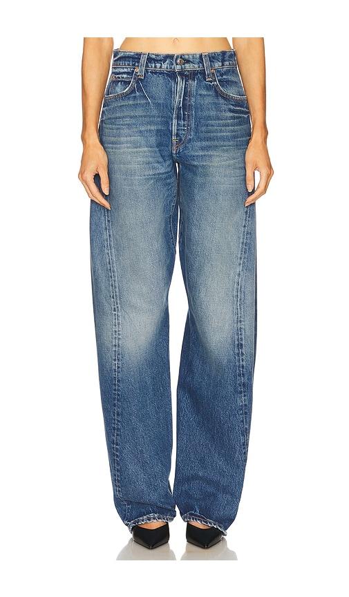 grlfrnd noa engineer in blue. - size 23 (also in 25, 24, 26, 27)
