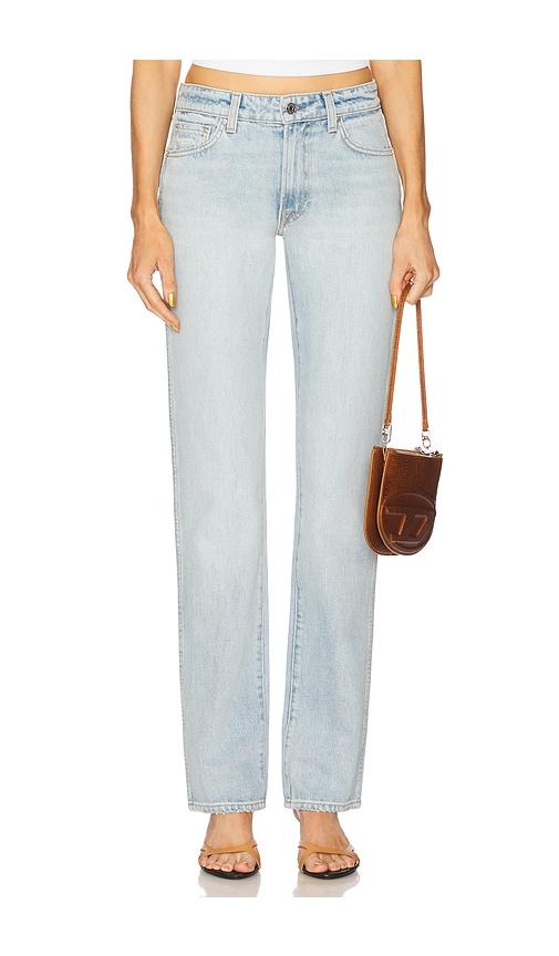 grlfrnd sara low rise slim in blue. - size 26 (also in 27, 28, 29, 30)