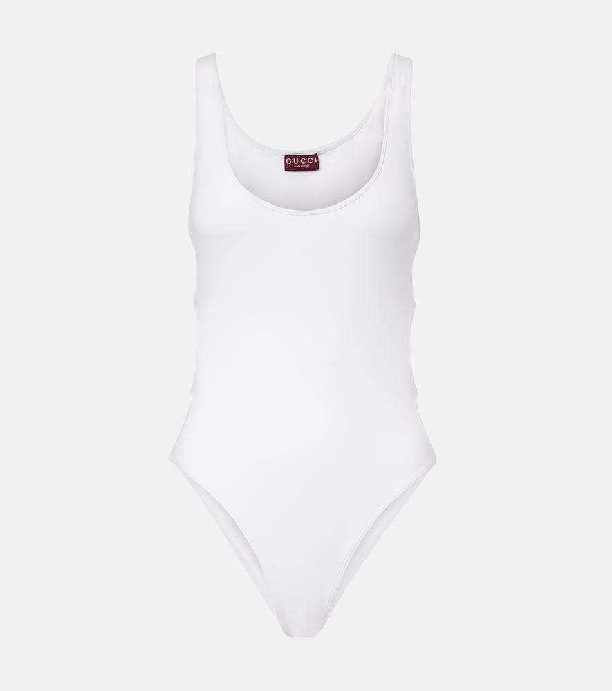 gucci cutout swimsuit
