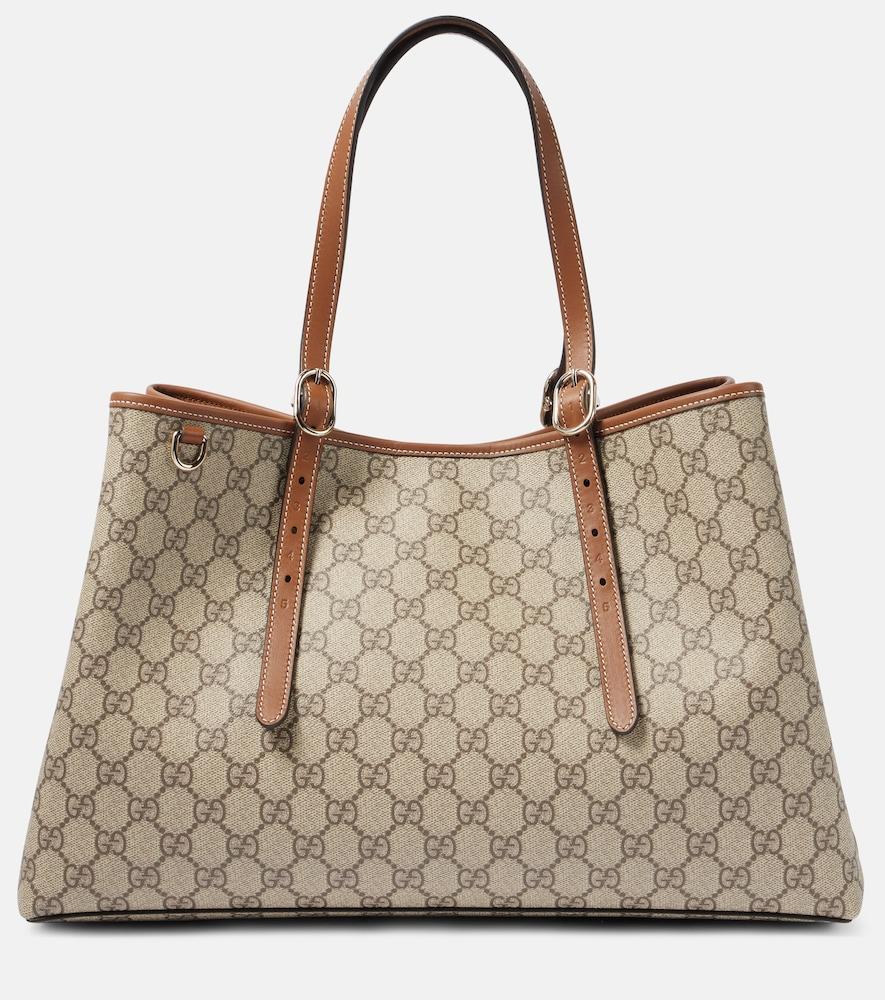 gucci gg emblem large tote bag