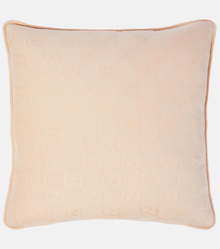 gucci gg jacquard cushion
