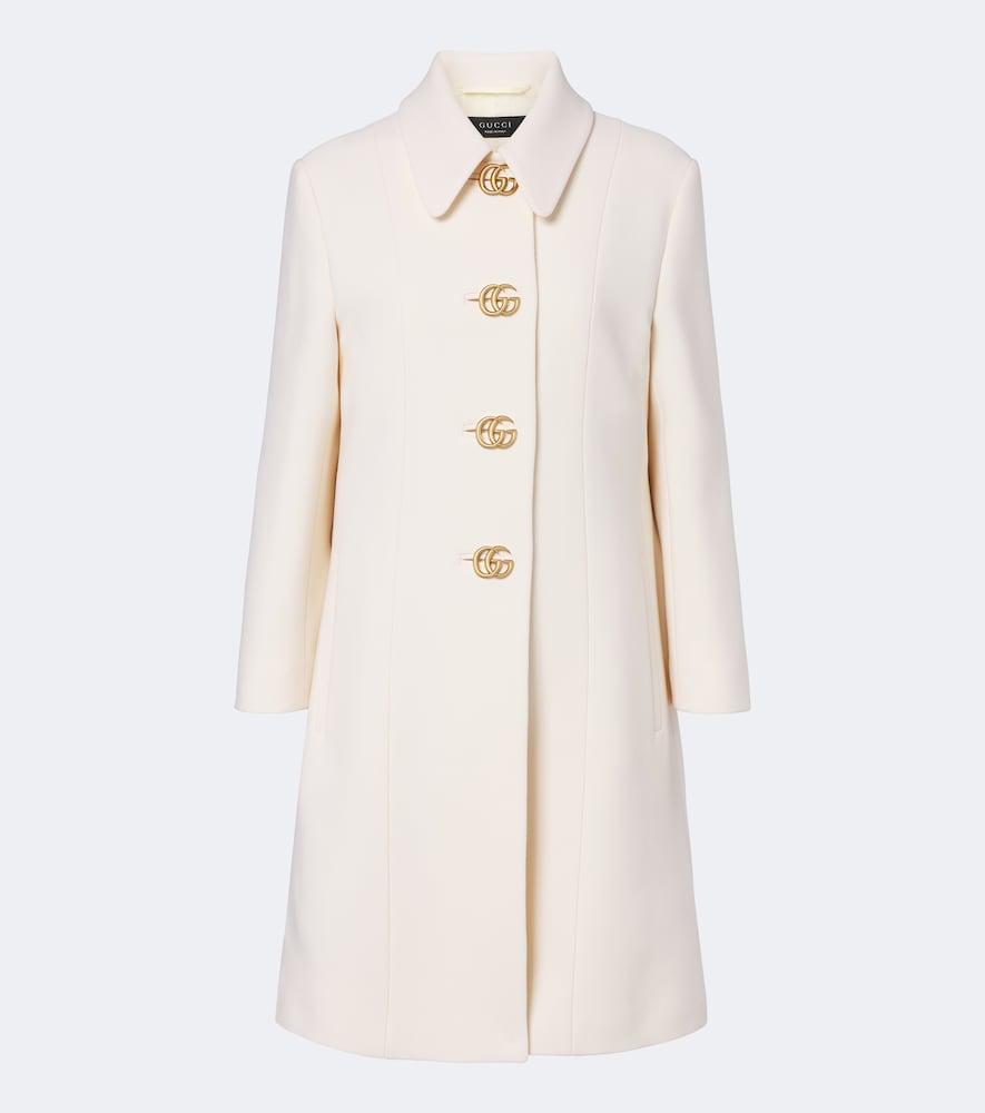 gucci gg marmont wool coat