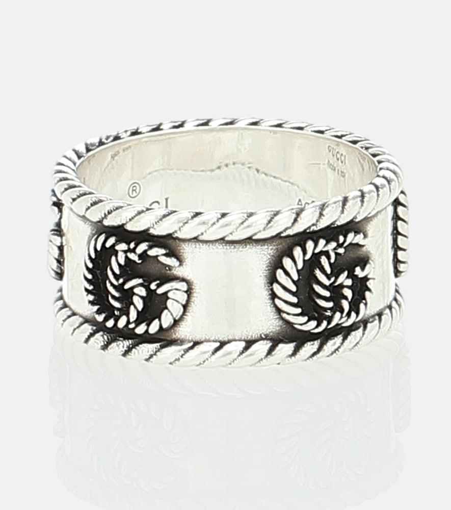 gucci gg sterling silver ring