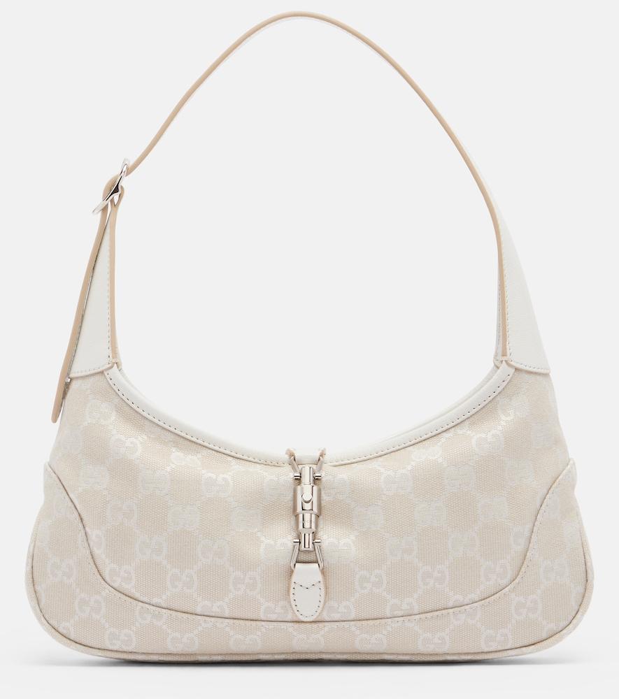 gucci jackie slim medium gg canvas shoulder bag