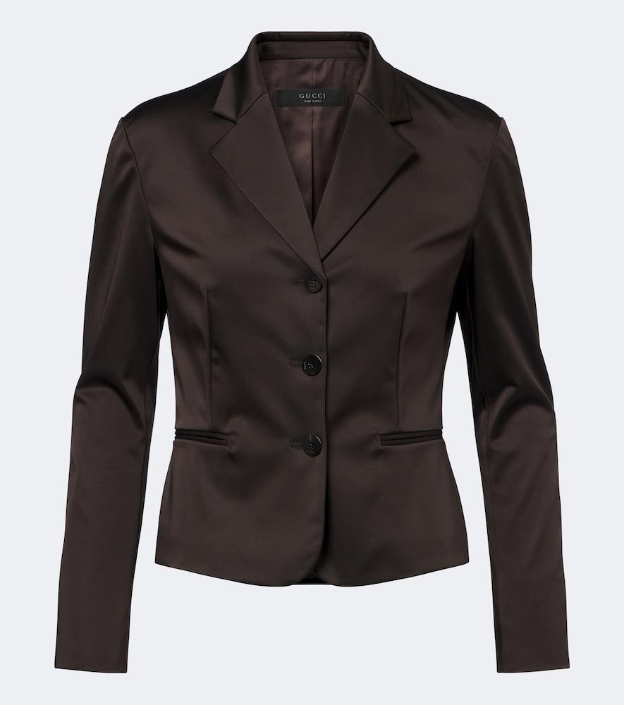 gucci satin jacket