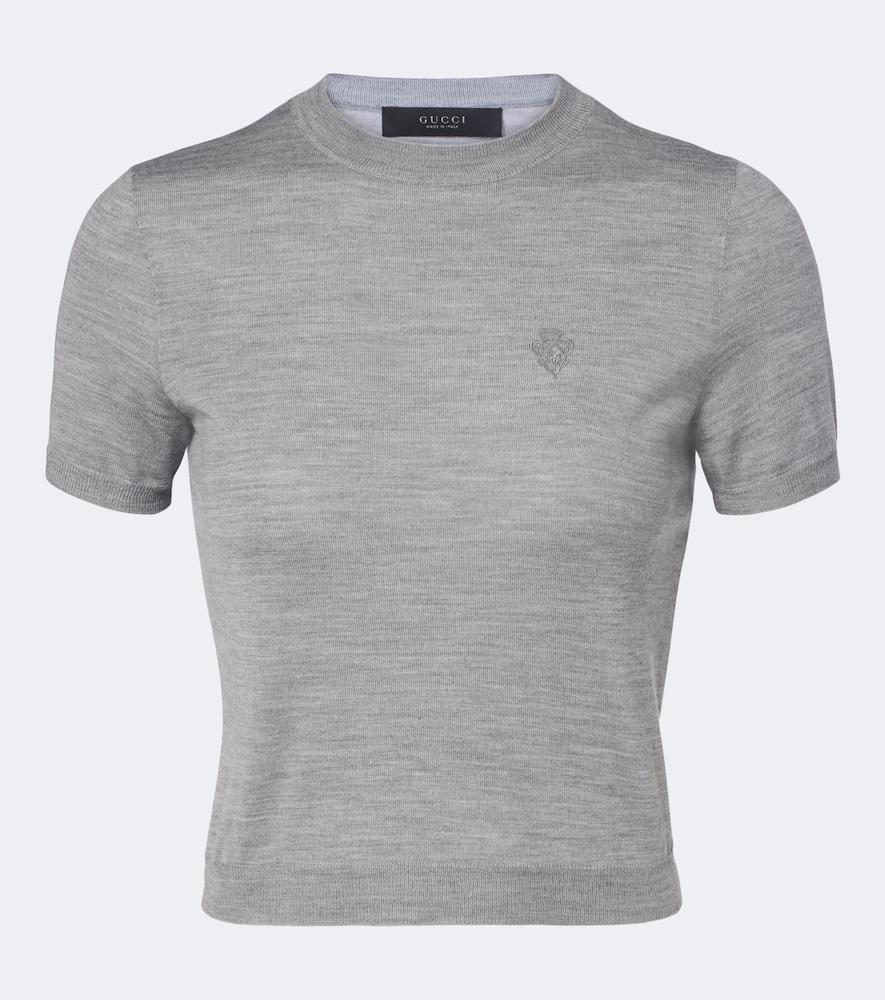 gucci wool and silk sweater