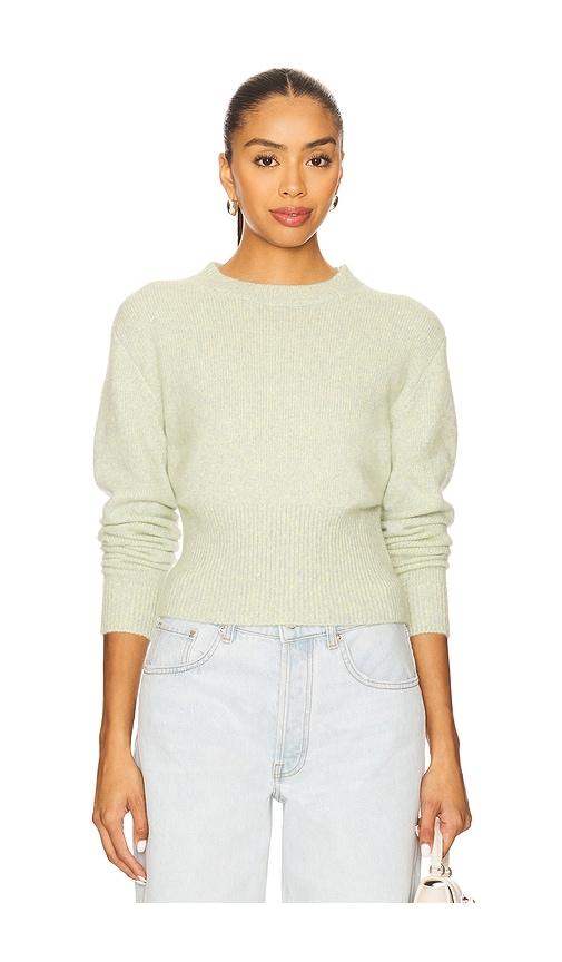 guest in residence alina crew sweater in green. - size l (also in s, xs)