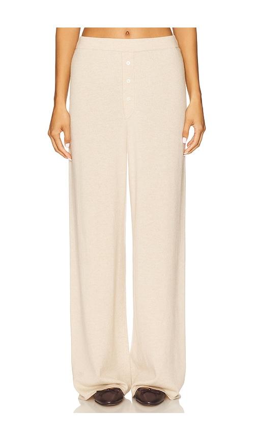 guest in residence everywear pant in beige. - size l (also in xl)