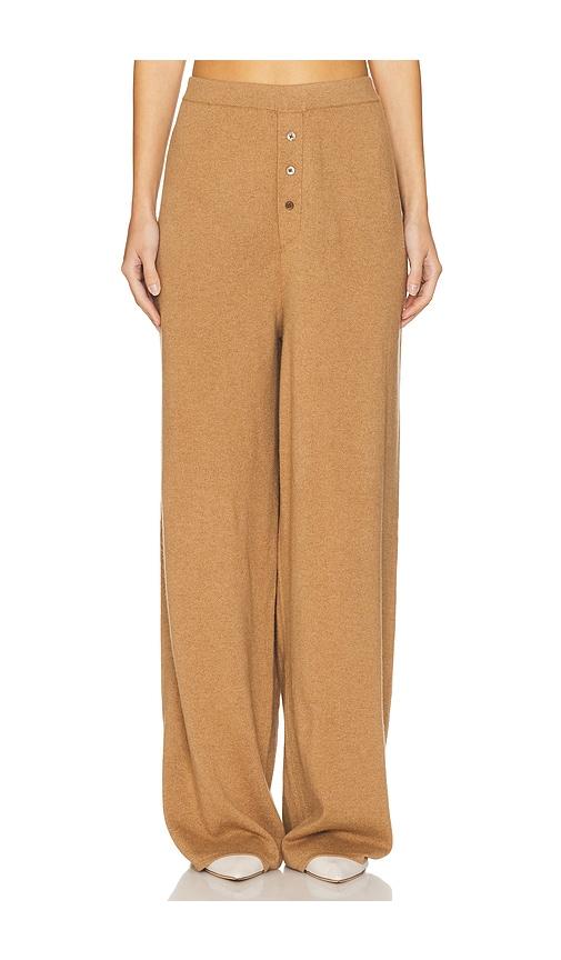 guest in residence everywear pant in brown. - size m (also in s)