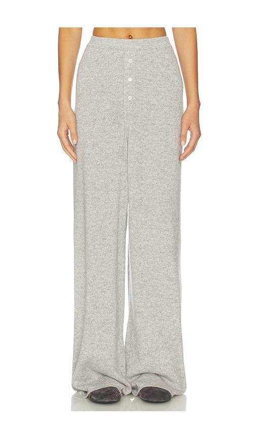 guest in residence everywear pant in grey. - size l (also in s, xs, m)