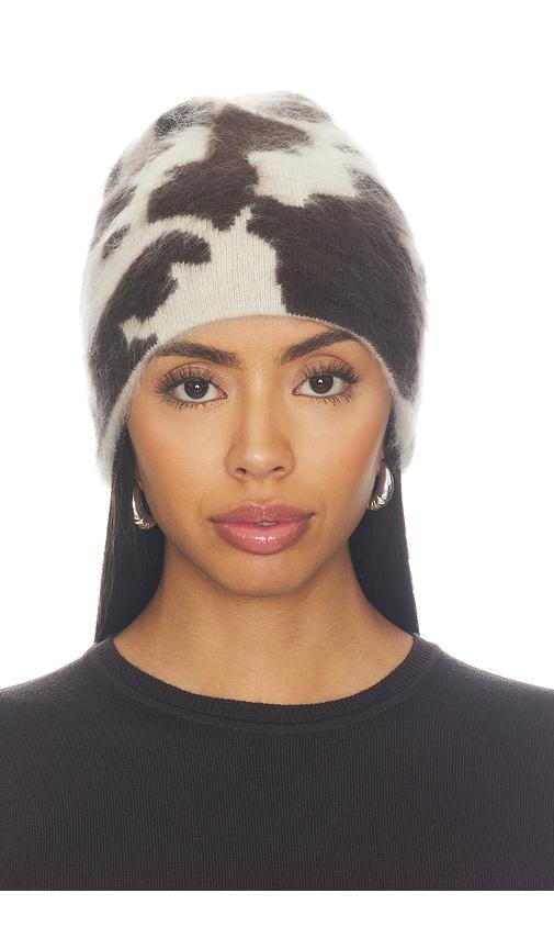guest in residence grizzly cowhide hat in multi.
