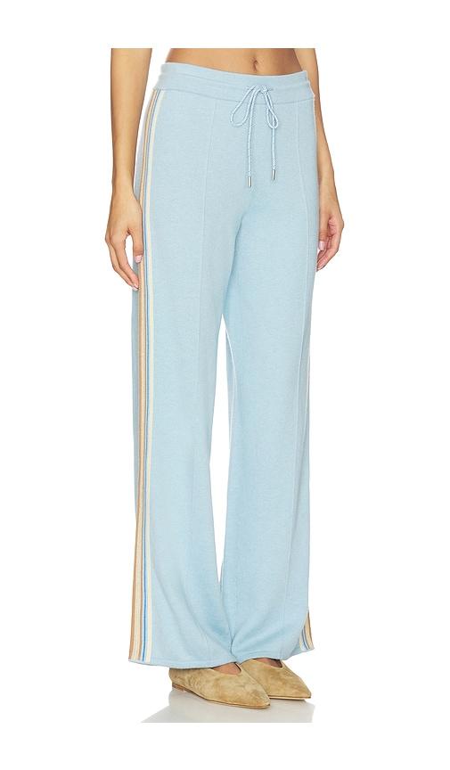 guest in residence track pant in baby blue. - size m (also in s, xs)